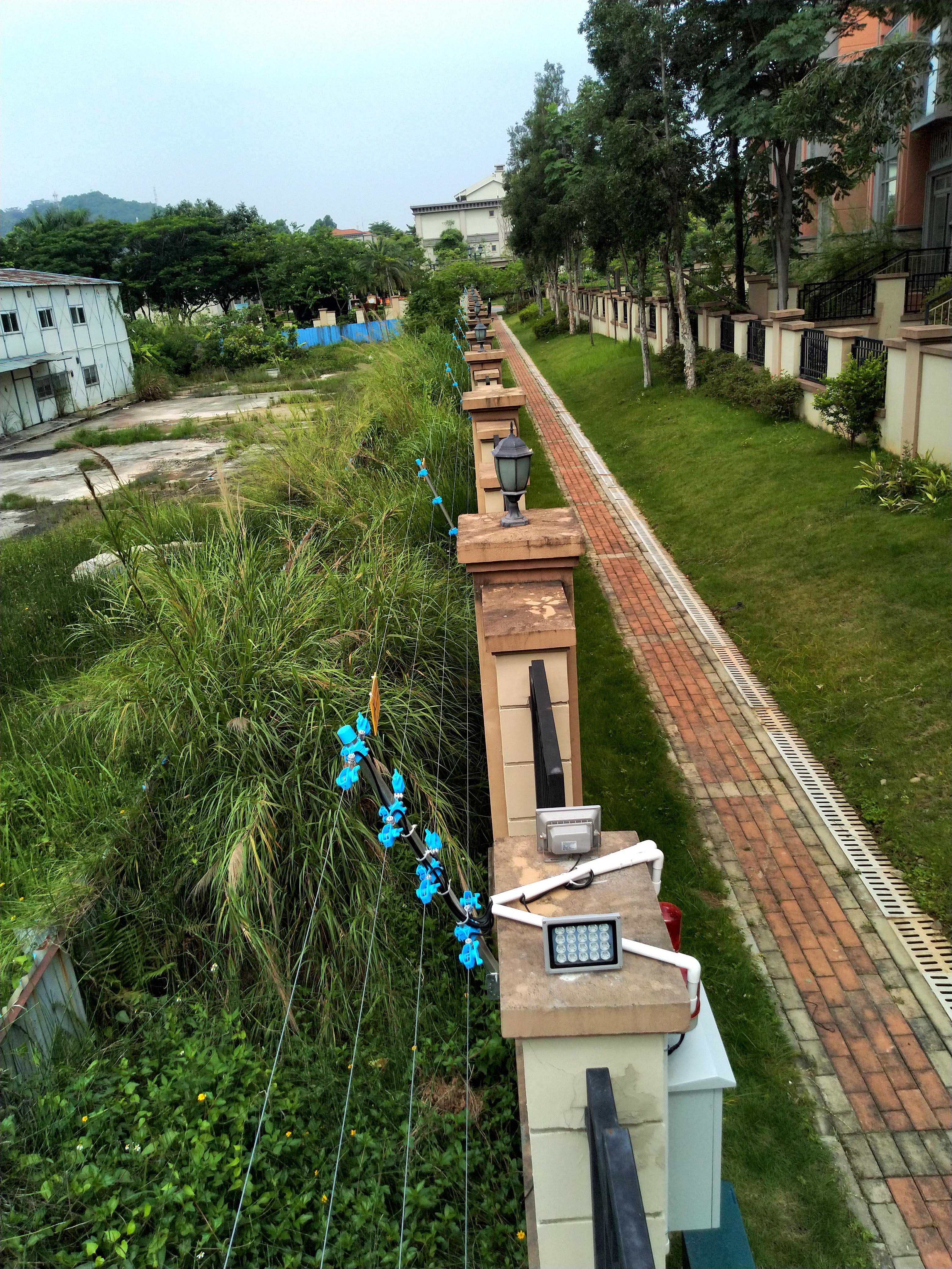 廣州增城逸翠莊園電子圍欄案例圖