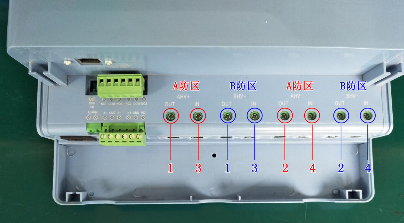 脈沖電子圍欄主機(jī)接線說明